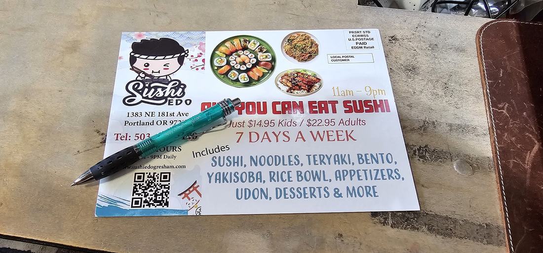 Menus & mailers