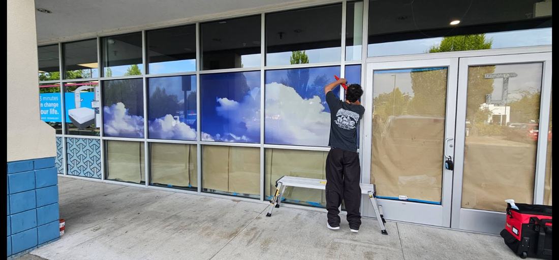 Window film installation